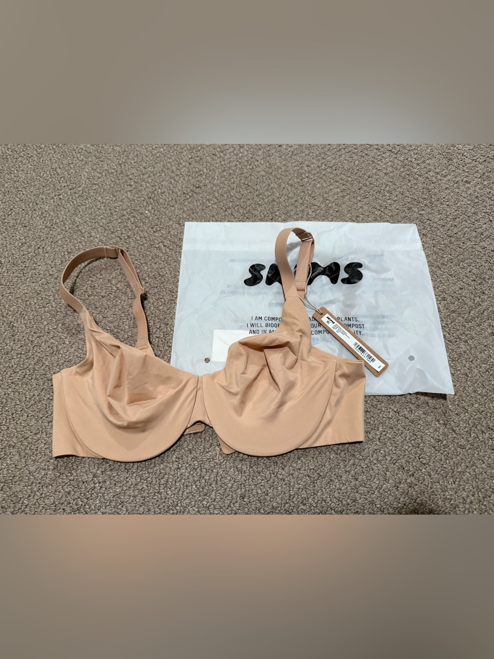 SKIMS Unlined Full Coverage Bra